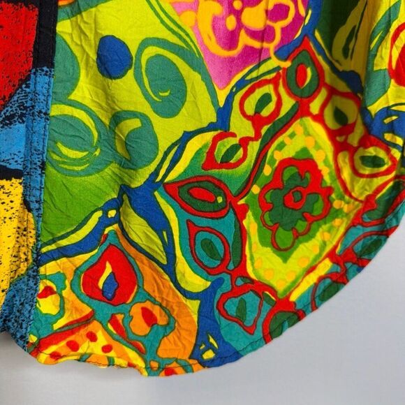 Jams World 1980’s Team Honolulu Surf Line Hawaiian Shirt Small - Picture 7 of 11